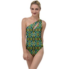 A 5 To One Side Swimsuit by ArtworkByPatrick