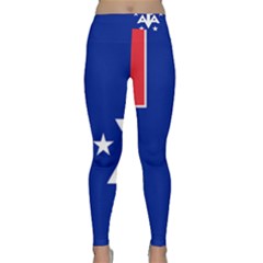 Flag Of The French Southern And Antarctic Lands Classic Yoga Leggings by abbeyz71