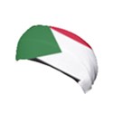 Sudan Flag Map Geography Outline Yoga Headband View1