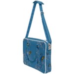 Seahorse Blue Cross Body Office Bag
