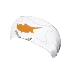 Cyprus Country Europe Flag Borders Yoga Headband by Sapixe