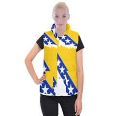 Bosnia And Herzegovina Country Women s Button Up Vest by Sapixe