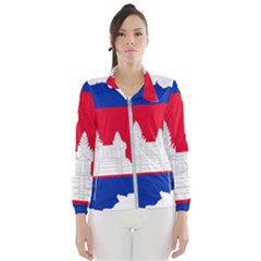 Borders Country Flag Geography Map Women s Windbreaker by Sapixe