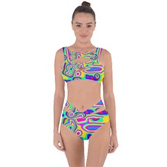 Colorful Shapes                               Bandaged Up Bikini Set by LalyLauraFLM