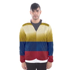 Colombia Flag Country National Men s Hooded Windbreaker by Sapixe