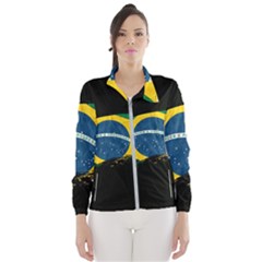 Flag Brazil Country Symbol Women s Windbreaker by Sapixe