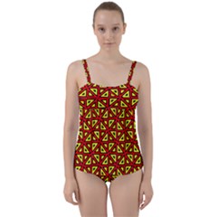 Rby 36 Twist Front Tankini Set by ArtworkByPatrick