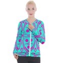 Butterfly Casual Zip Up Jacket View1