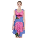 Roses Womens Fashion Racerback Midi Dress