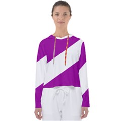 Flag Of Puerto Williams Women s Slouchy Sweat by abbeyz71