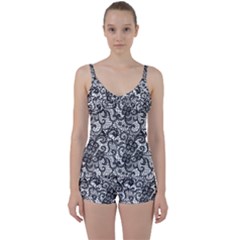 Encaje Tie Front Two Piece Tankini by Sobalvarro