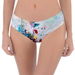 Floral Bouquet Reversible Classic Bikini Bottoms by Sobalvarro