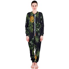 Pineapples Pattern Onepiece Jumpsuit (ladies)  by Sobalvarro