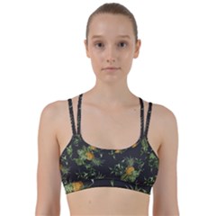 Pineapples Pattern Line Them Up Sports Bra by Sobalvarro