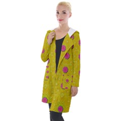 Bloom On In  The Sunshine Decorative Hooded Pocket Cardigan by pepitasart