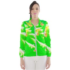 Koi Carp Scape Women s Windbreaker by essentialimage