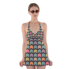 Zappwaits Halter Dress Swimsuit  by zappwaits