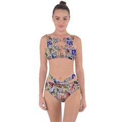 Stamp Bandaged Up Bikini Set  by ArtworkByPatrick