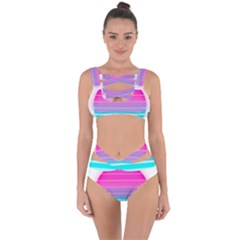 Portable Network Graphics Bandaged Up Bikini Set  by Sudhe
