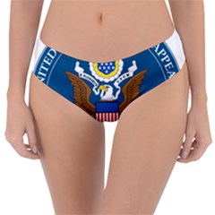 Seal Of United States Court Of Appeals For Second Circuit Reversible Classic Bikini Bottoms by abbeyz71