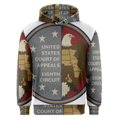 Seal Of United States Court Of Appeals For Eighth Circuit Men s Overhead Hoodie by abbeyz71