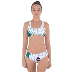 Flag Of The Organization Of Islamic Cooperation Criss Cross Bikini Set by abbeyz71