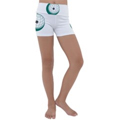 Flag Of The Organization Of Islamic Cooperation Kids  Lightweight Velour Yoga Shorts by abbeyz71