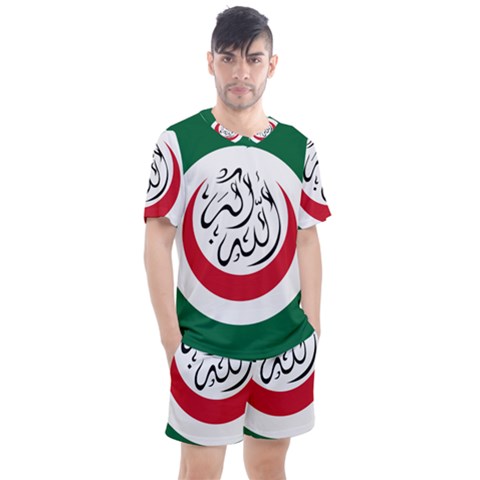 Flag Of The Organization Of Islamic Cooperation, 1981-2011 Men s Mesh Tee And Shorts Set by abbeyz71