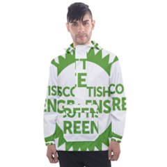 Logo Of Scottish Green Party Men s Front Pocket Pullover Windbreaker by abbeyz71