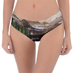 Glacier National Park Scenic View Reversible Classic Bikini Bottoms by Simbadda