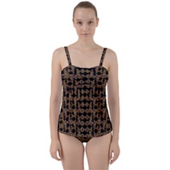 Butterflies In The Sky Giving Freedom Twist Front Tankini Set by pepitasart