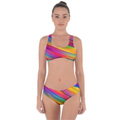 Rainbow Dreams Criss Cross Bikini Set