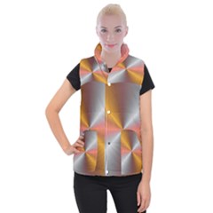 Abstract Easy Shining Women s Button Up Vest by Bajindul
