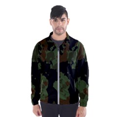 Beautiful Army Camo Pattern Men s Windbreaker