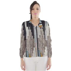 Abstract Pattern Women s Windbreaker