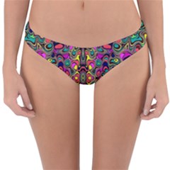 Abstract-a-7 Reversible Hipster Bikini Bottoms by ArtworkByPatrick