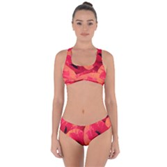Poppies  Criss Cross Bikini Set by HelgaScand