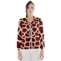 Animal Print Giraffe Patterns Women s Windbreaker by Vaneshart