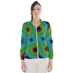 Kaleidoscope Art Unique Design Women s Windbreaker