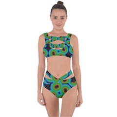 Kaleidoscope Art Unique Design Bandaged Up Bikini Set 