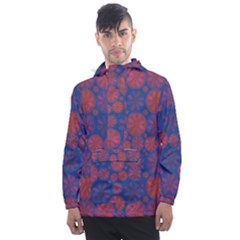 Zappwaits September Men s Front Pocket Pullover Windbreaker by zappwaits