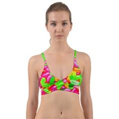 Vibrant Jelly Bean Candy Wrap Around Bikini Top by essentialimage