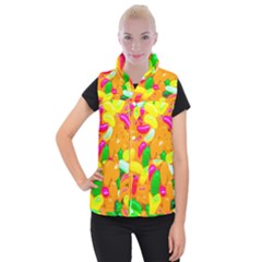 Vibrant Jelly Bean Candy Women s Button Up Vest by essentialimage