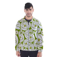 Rose Abstract Rose Garden Men s Windbreaker