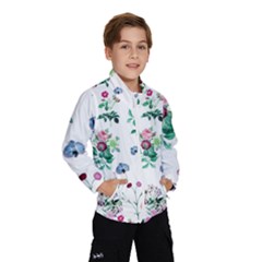 Leaves Green Aop Kids  Windbreaker