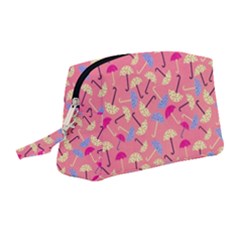Umbrella Pattern Wristlet Pouch Bag (medium) by Vaneshart