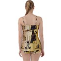 Anubis The Egyptian God Pattern Babydoll Tankini Set View2