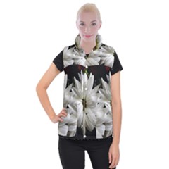 Daisies Women s Button Up Vest by bestdesignintheworld