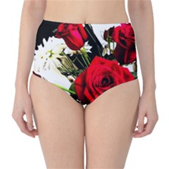 Roses 1 1 Classic High-waist Bikini Bottoms by bestdesignintheworld