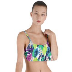 Leaves  Layered Top Bikini Top  by Sobalvarro